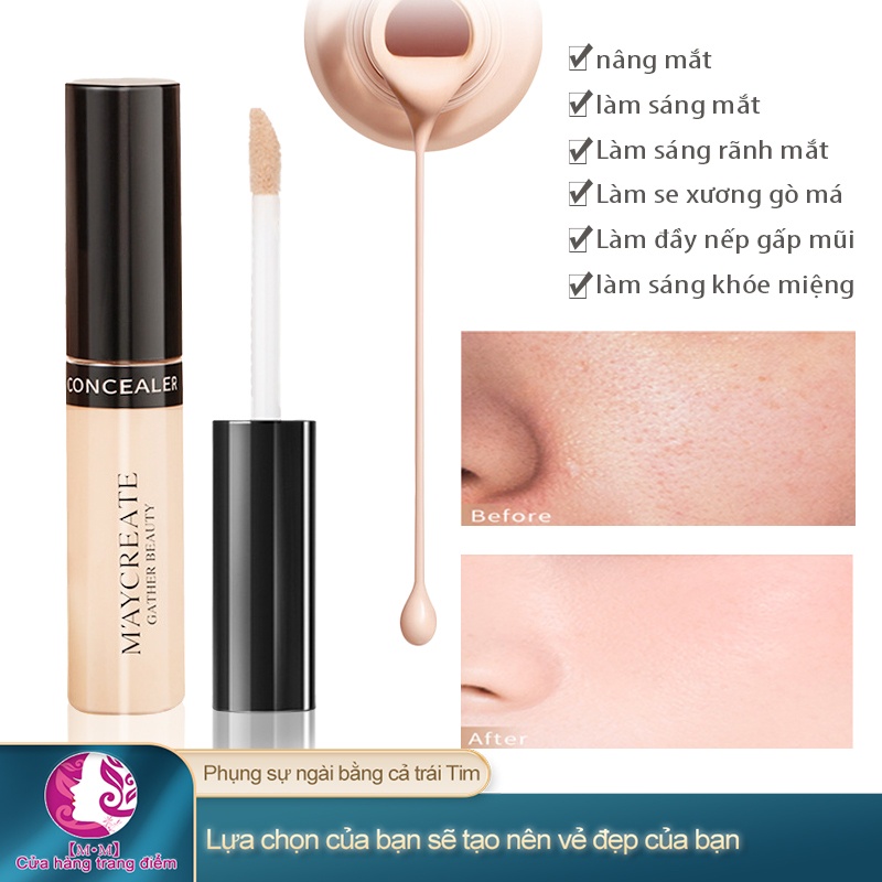 che khuyết điểm kem che khuyết điểm concealer Kem nền Che các vết mụn và vết thâm trên mặt với tác dụng che khuyết điểm mạnh
