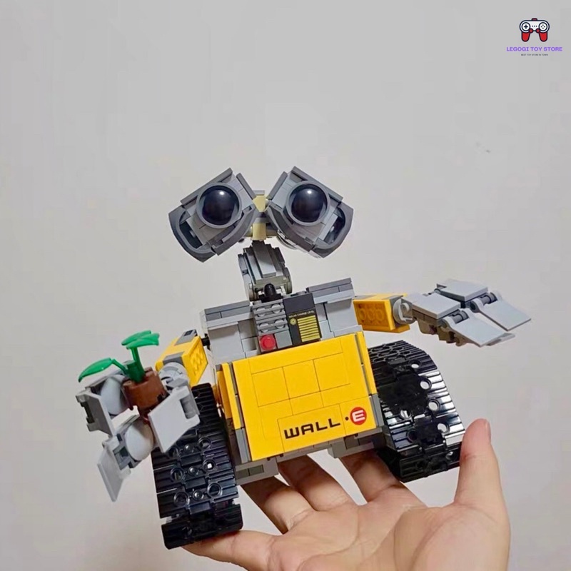 Đồ chơi lắp ghép Legogi WALL E ROBOT BIẾT YÊU nhân vật hoạt hình mô hình trang trí trưng bày quà tặng sinh nhật