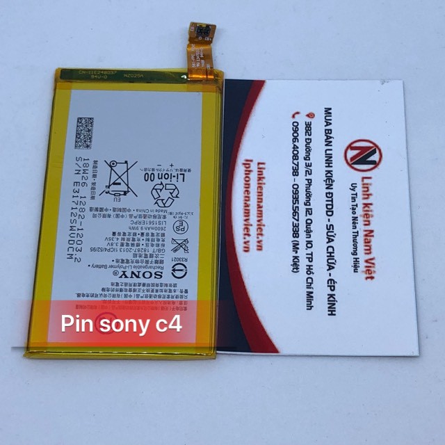 Pin Sony C4 Dual E5333 - 2600mAh - bảo hành 6 tháng