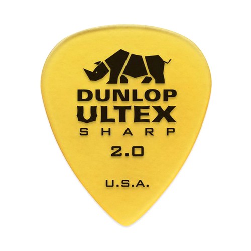 USA Dunlop 6 Ultex Sharp 2.0mm - Phím đàn Guitar - Pick - Picks