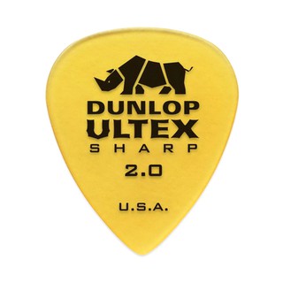 USA Dunlop 1 Ultex Sharp 2.0mm - Phím, Pick, Móng gảy guitar, bass (móng gảy)