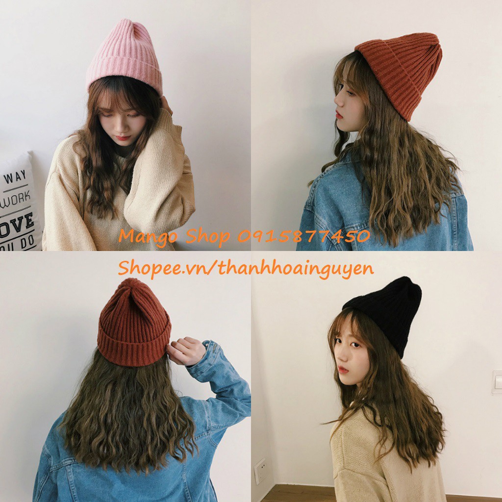 Mũ len Ulzzang hot trend