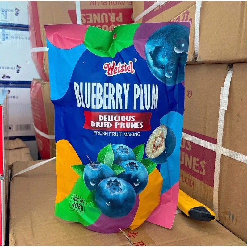 Ô Mai Colorful Plum Việt Quất 408g