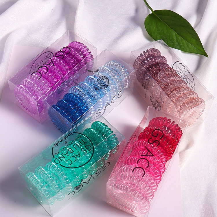 Set 9 dây buộc tóc IF ME thiết kế lò xo thời trang cho nữ