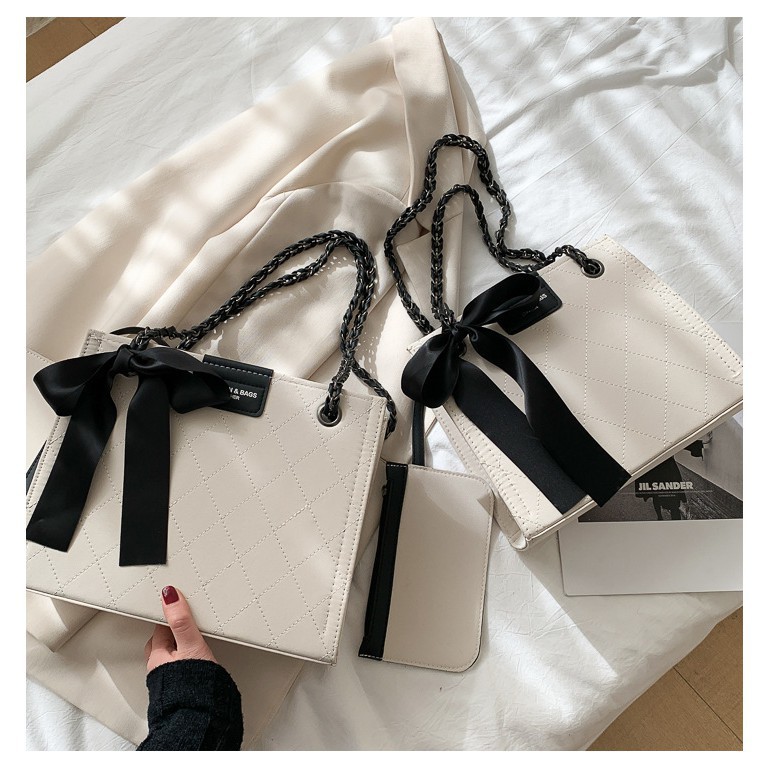 TÚI XÁCH NỮ 2021 TÚI XÁCH NỮ CÔNG SỞ THẮT NƠ 🎀🎀 | BigBuy360 - bigbuy360.vn