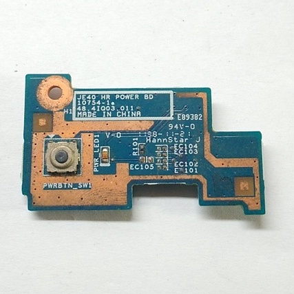 Vỉ công tắc mở nguồn laptop acer aspire 4752 4750