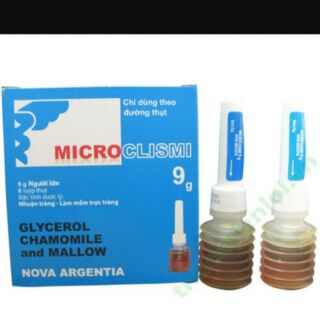 THỤT HẬU MÔN MICROCLISMI 9G NGƯỜI LỚN