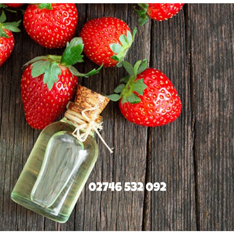 50mL Hương Dâu Tây - Strawberry Flavor - Dùng Làm Son Handmade - Mỹ Phẩm - Thực Phẩm