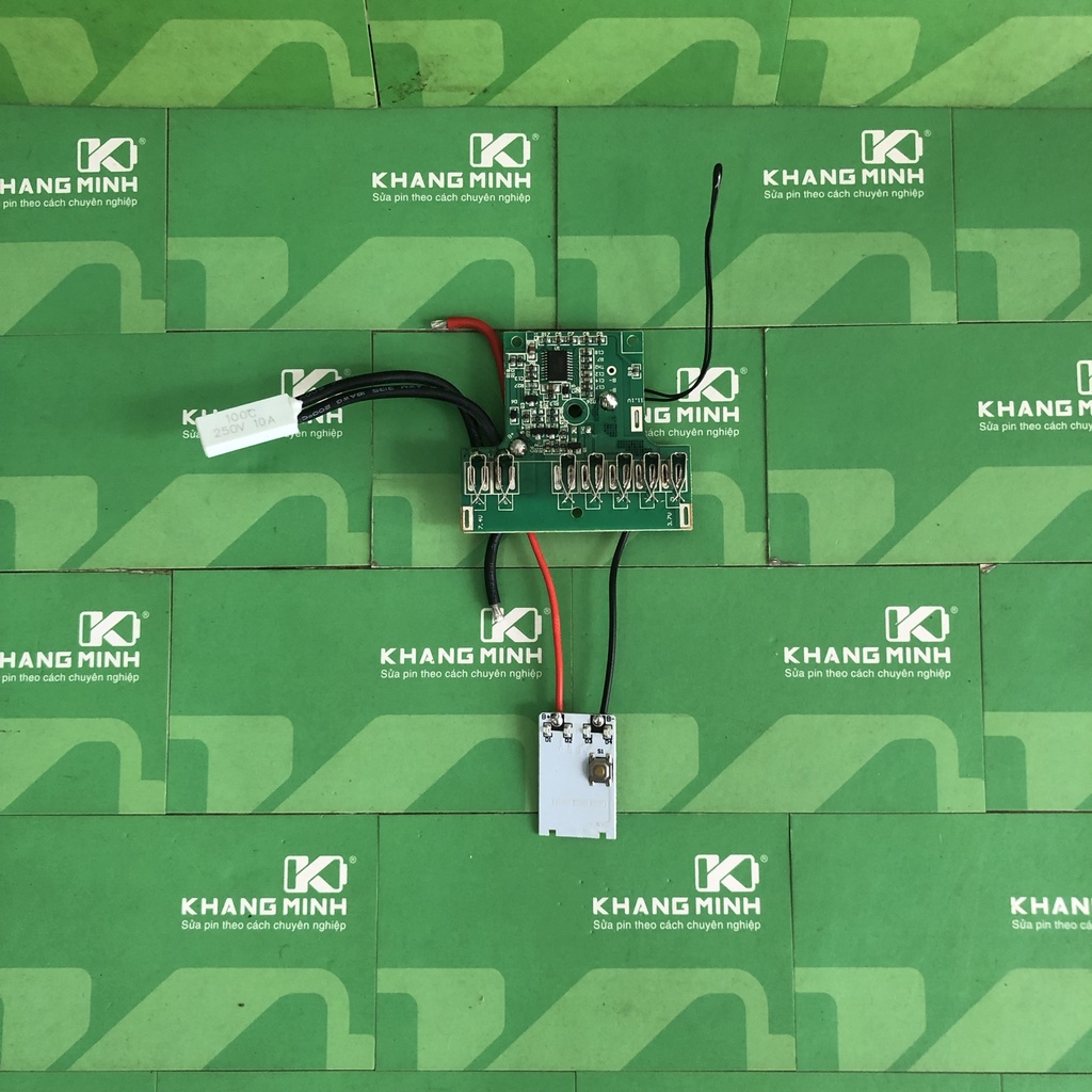 Mạch pin Hitachi 4S 14.4V Led, nhận sạc zin và sạc đầy tự ngắt