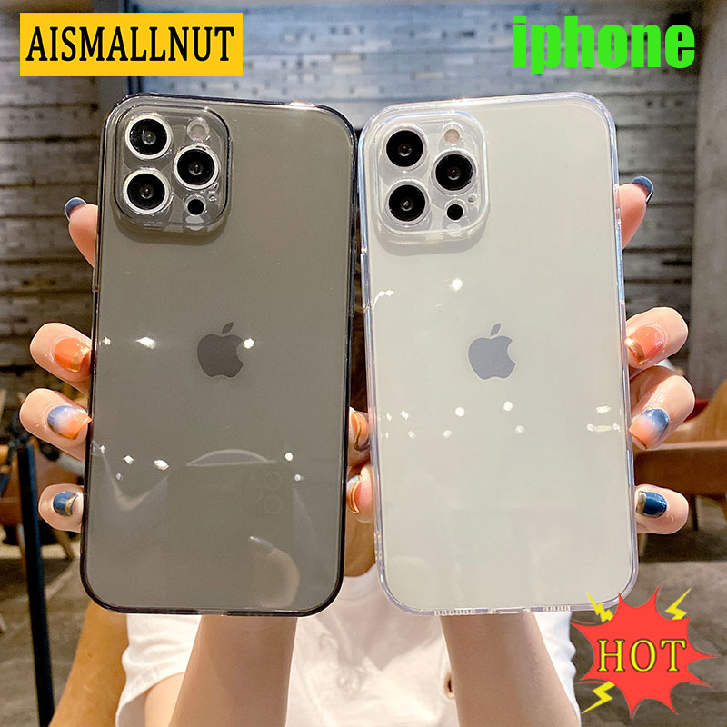 Ốp Điện Thoại Silicon Mềm Trong Suốt Chống Rơi Cho Iphone11 12 Pro Promax Iphone6 6s 7 8 Plus X Xs Xr Xsmax | BigBuy360 - bigbuy360.vn