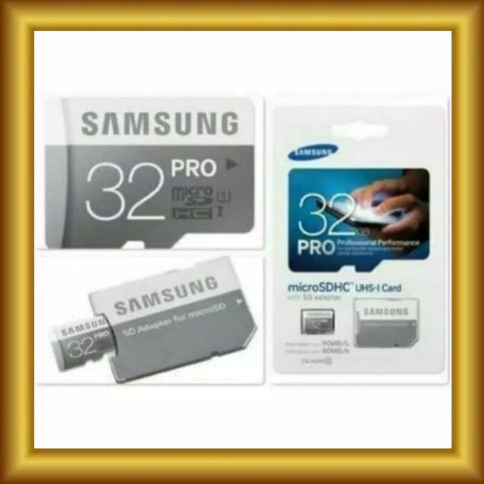 Thẻ Nhớ Samsung Pro 32gb Sdhcard Micro Sd Pro 90mb / S