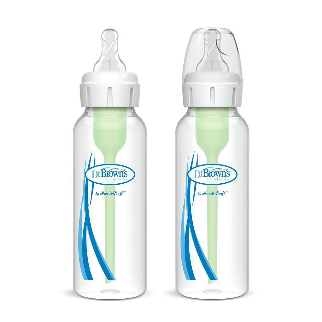 Bộ 2 bình sữa Dr.Brown's cổ hẹp dòng Option + có dung tích 250ml