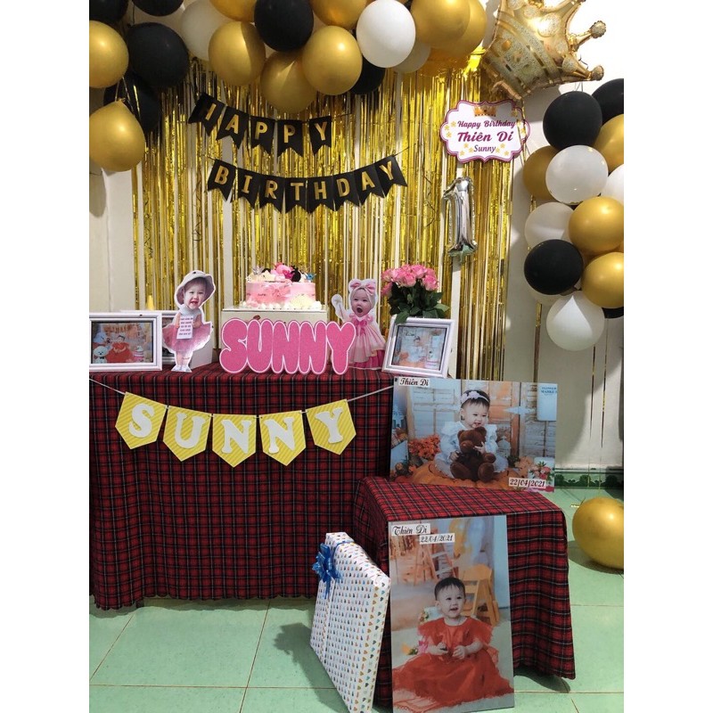 Dây Chữ Ghép Tên Trang Trí Sinh Nhật