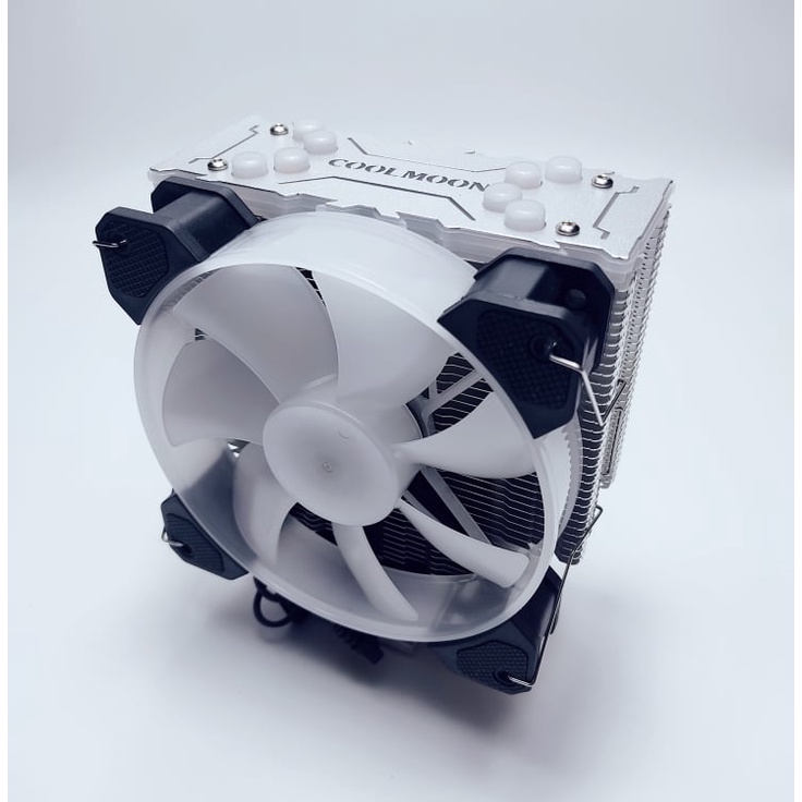 Quạt Tản Nhiệt CPU Coolmoon Frost X400 Led 5v ARGB, Led Đồng Bộ Mainboard, Sync Hub Coolmoon