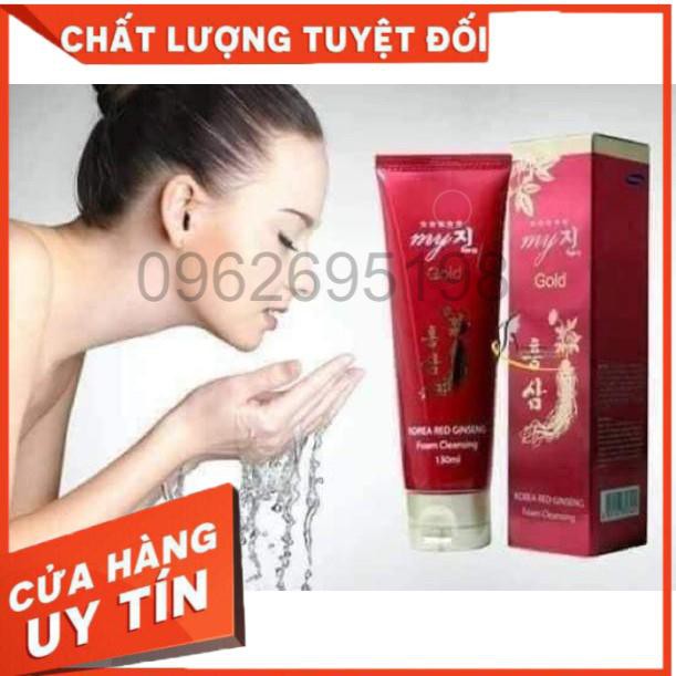 Sữa Rửa Mặt Hồng Sâm Đỏ Hàn Quốc My Gold