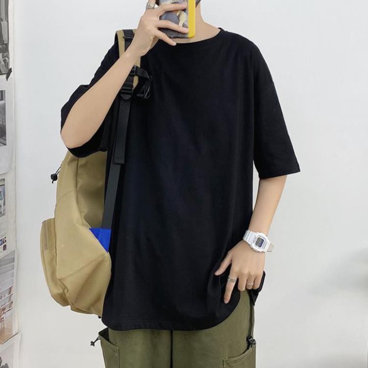 Áo Phông Trơn Tay Lỡ UNISEX Thời Trang Nam Nữ KING DC Chất Vải Cotton Mềm Mịn Thoáng Mát Thấm Hút Mồ Hôi Tốt | BigBuy360 - bigbuy360.vn