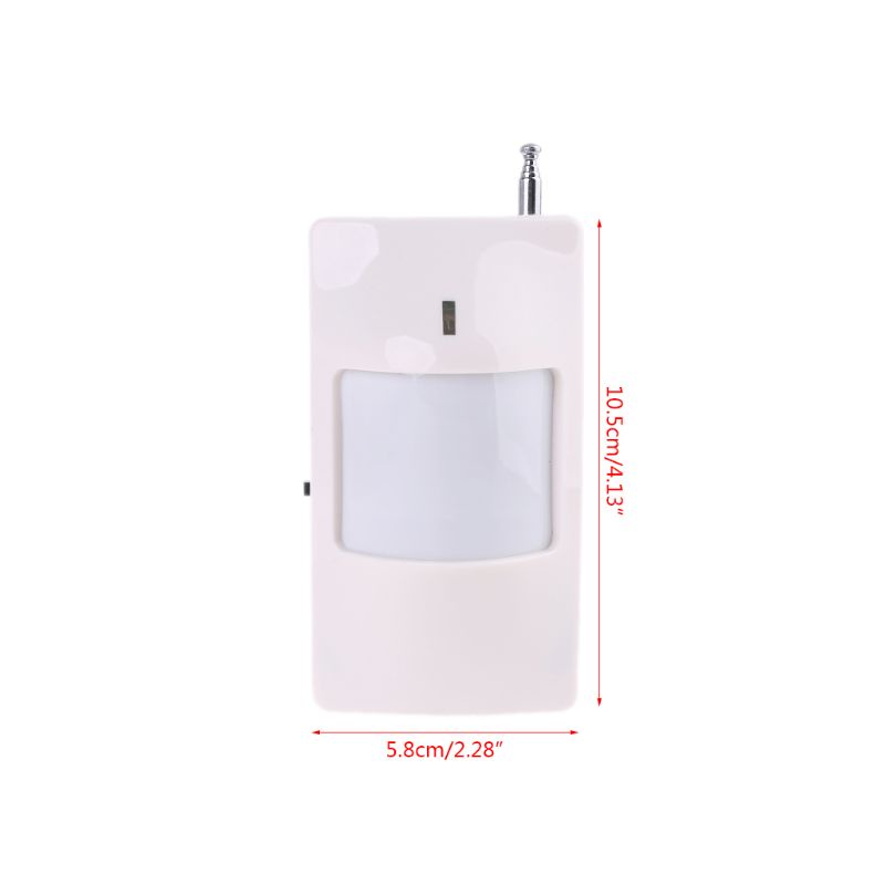 Cảm Biến Chuyển Động Không Dây Hồng Ngoại PIR Cho Chuông Báo Động Gia Đình 315MHz Của Tôi 99 Zones