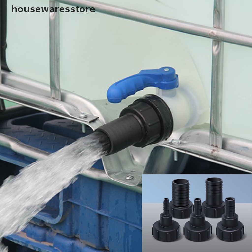 Nắp đậy thùng IBC chuyển đổi S60 nối ống nước sân vườn