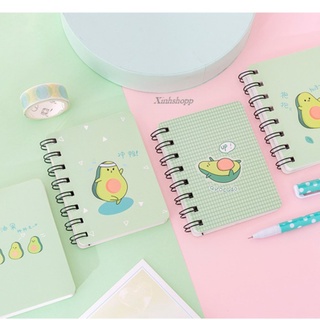 Sổ Tay Trái Bơ Cỡ A7 (còn 2 mẫu)