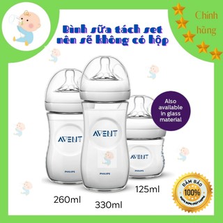 Bình Sữa Avent Natural Dung Tích 125ml 260ml 330ml