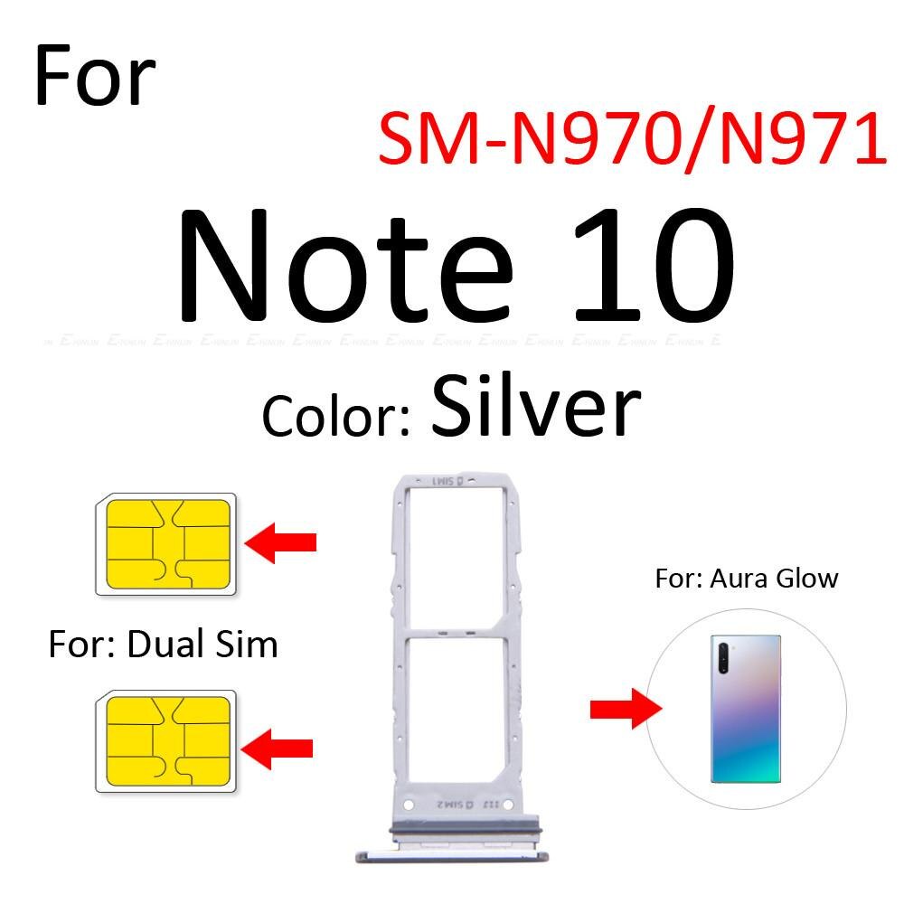 Khay đựng thẻ nhớ micro SD cho Samsung Galaxy Note 10 Plus 5G N970 N975 N976
