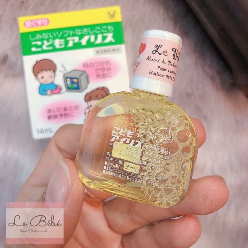 Nhỏ mắt cho bé Taisho 14ml của Nhật - chống cận thị cho bé hay xem điện thoại, tivi