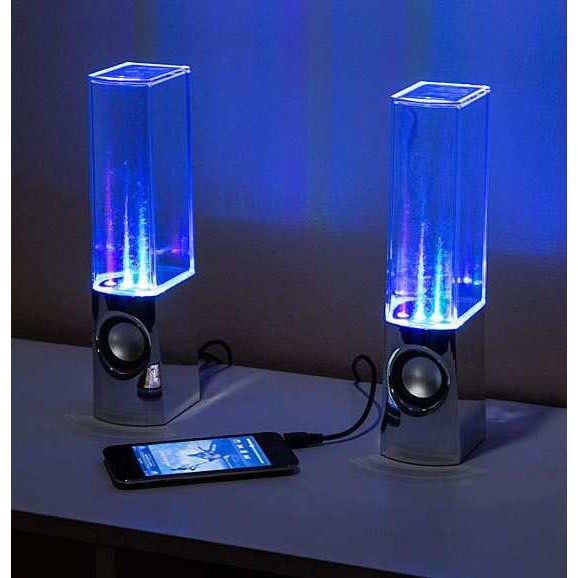 Loa Máy Vi Tính Loa Nghe Nhạc Phun Nước 3D Theo Điệu Nhạc - Loa Nghe Nhạc Mini Để Bàn