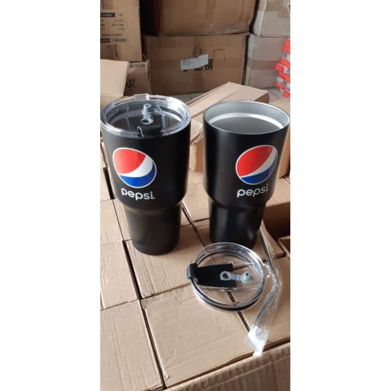 🍶 Ly Giữ Nhiệt Pepssi Mint 600ml/ White/ Gold/ AW Galaxy/ PEPSI Đen  900ml🔖
