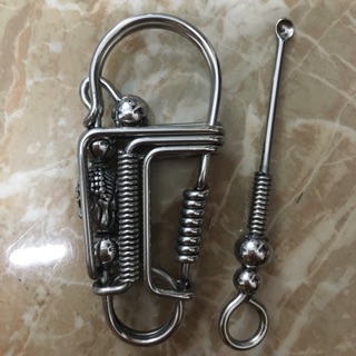 Bộ móc khoá phật inox