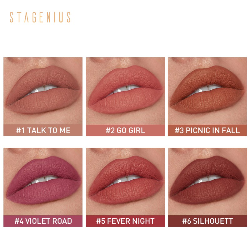 Son sáp tông lì Stagenius dưỡng ẩm chống khô môi dành cho nữ | BigBuy360 - bigbuy360.vn