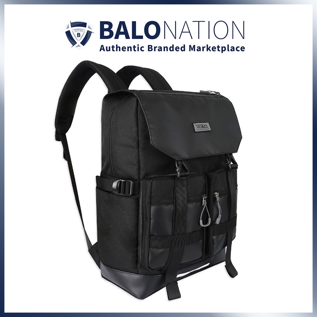 Balo Laptop Du Lịch HS 2001 Phối Da - tại Balonation.vn