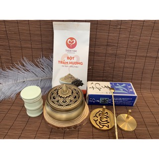 Bột Dẫn Cháy Đùng Để Đốt Bột Trầm