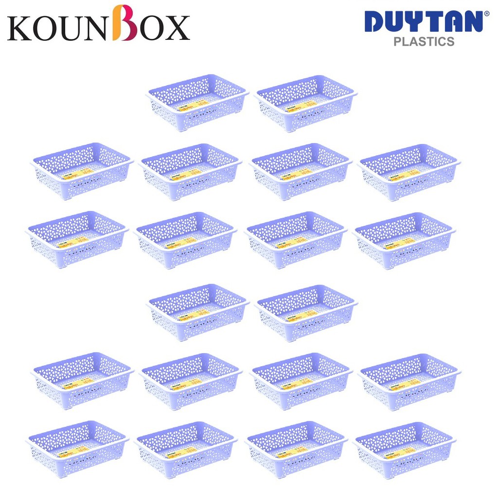Combo 20 Rổ Bông  2T0 Duy Tân ( 27 x 19 x 7 cm) No.575