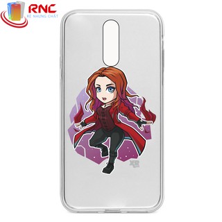 Ốp lưng Xiaomi Redmi Not 8/Redmi 9A/Redmi 10/...dẻo trong Silicone in hình Siêu nhân(sản phẩm có 2 mẫu)