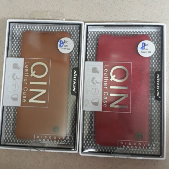Bao da Nillkin Qin cho Samsung S20 2020 chính hãng