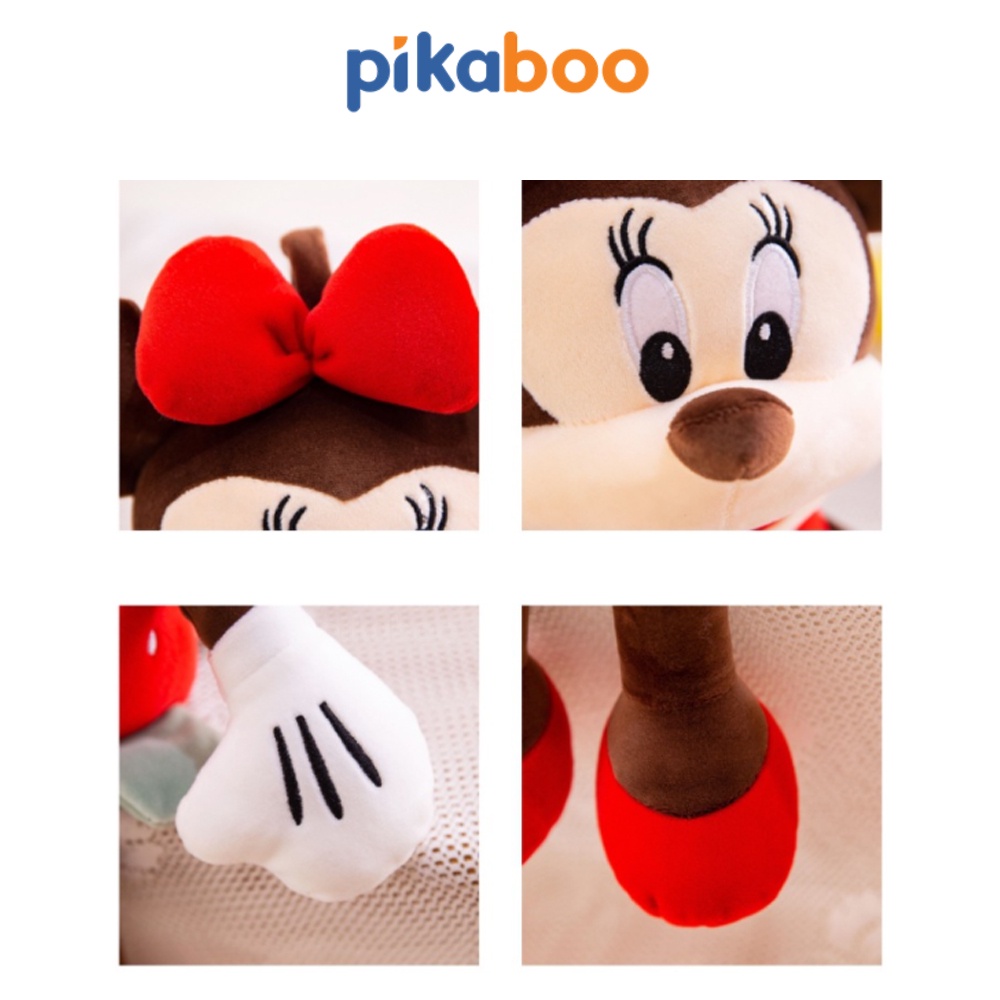 (Summer Sale 50%) Gấu bông chuột Mickey cosplay quả dứa cao cấp Pikaboo vải cotton nhung mềm mịn nhồi bông 3D tinh khiết