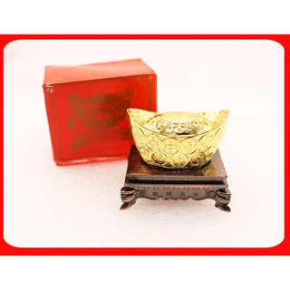 Thỏi Vàng Phong Thủy dập nổi hình đồng xu cổ [ Có Đế ] cầu tài lộc, bày ban thờ Thần Tài Cầu Sung Túc, Bình An