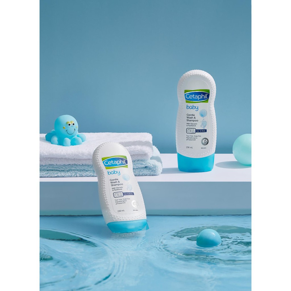 (HÀNG MỚI VỀ - DATE 01/2023) SỮA TẮM GỘI TOÀN THÂN CHO BÉ CETAPHIL BABY WASH AND SHAMPOO