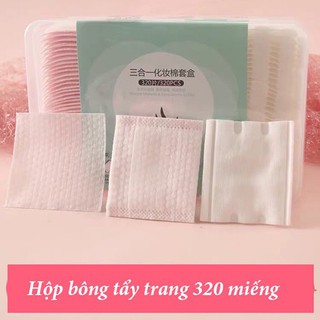 Bông tẩy trang( Hộp 320 chiếc và 220 chiếc)