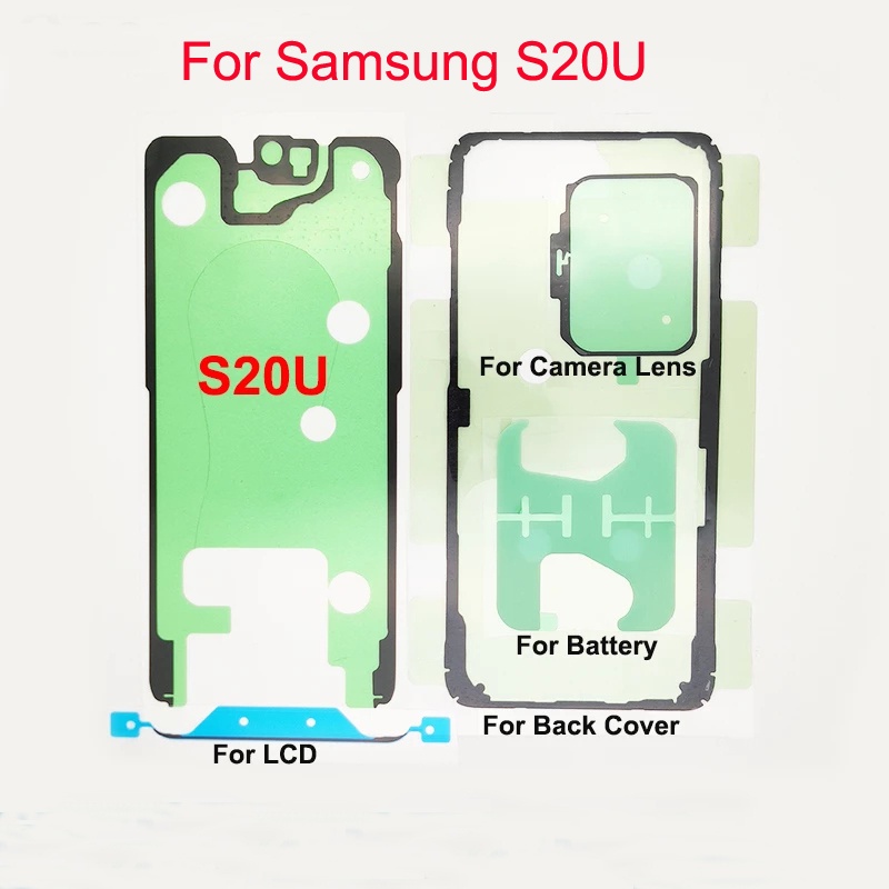 Bộ Miếng Dán Màn Hình LCD Trước Và Sau Chống Nước Cho Samsung Galaxy S20 Plus S20U Ultra S20 FE S21 S21U Note 10 Plus Lite Note 20 Ultra