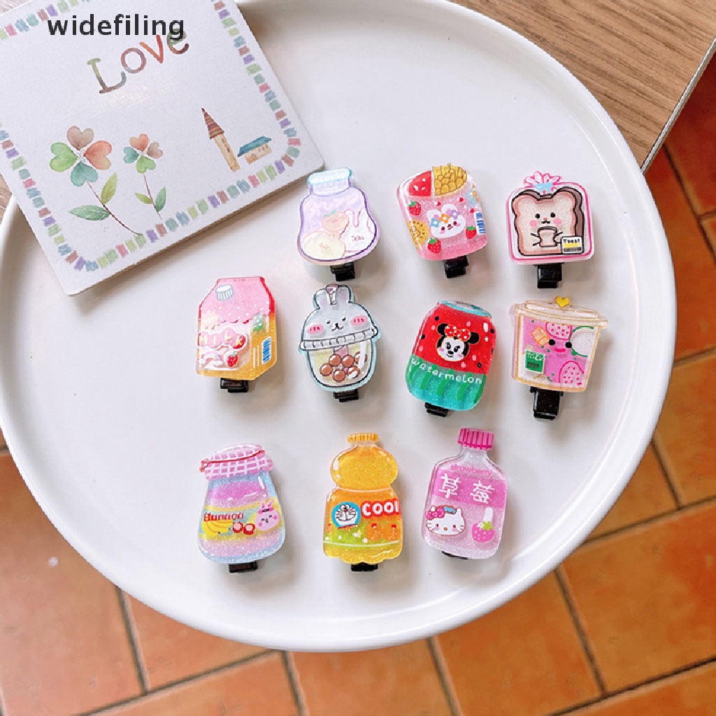 Set 10 Kẹp Tóc Mỏ Vịt Mini Dễ Thương Cho Nữ
