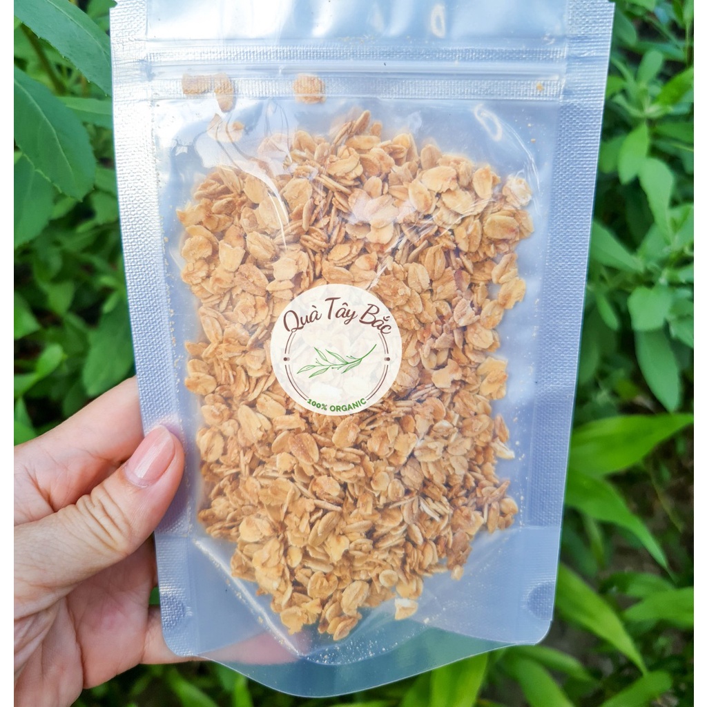 Yến mạch nướng mật ong 3 vị giảm cân Healthy gói 500g