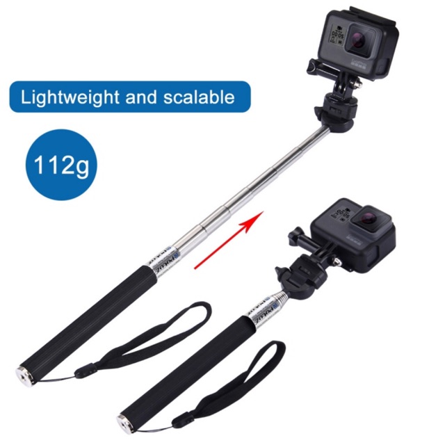 GẬY TỰ SƯỚNG MONOPOD PULUZ CHO ĐIỆN THOẠI,GOPRO