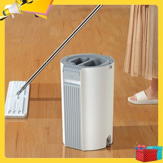 [BẢO HÀNH 1 NĂM] Cây Lau Nhà, Chổi Lau Nhà Tự Vắt Công Nghệ Mới TẶNG KÈM 2 BÔNG LAU- Cây Lau Nhà Đa Năng - AT03