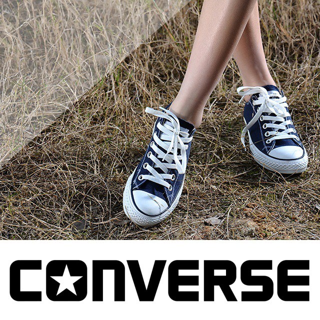 Giày  AllStar Cổ Thấp Xanh Đậm Nữ