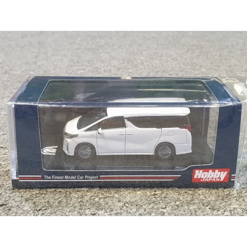 Xe Mô Hình Toyota Alphard Hybrid (H30W) 1:64 Hoppy Japan ( Trắng )