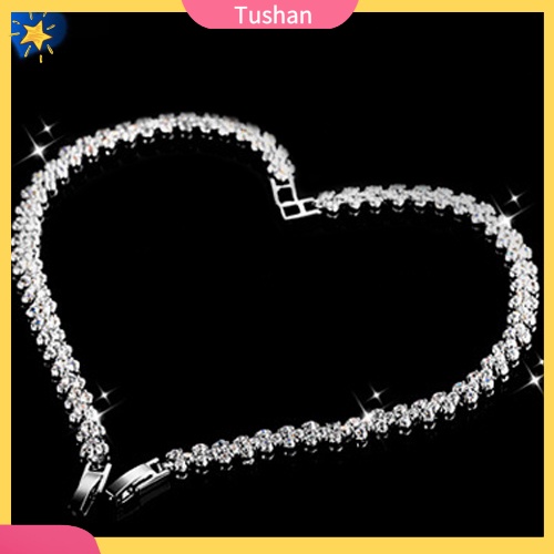 Vòng tay nữ đính đá lấp lánh sang trọng