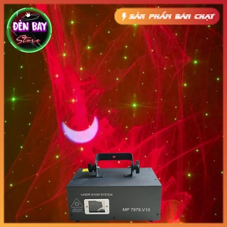 Đèn Laser MP 7979 V10 Chính Hãng 1500 Hiệu Ứng Chiếu Hình 3D Dùng Cho Phòng Bay Karaoke