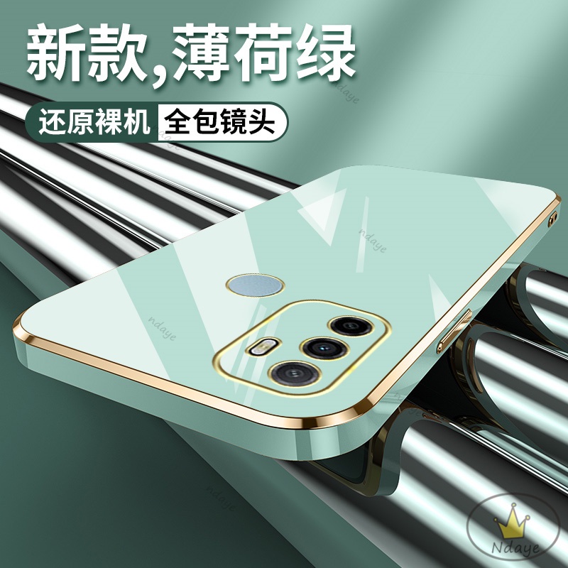 Ốp lưng OPPO A53 A33 A92 A52 A91 F9 A7 A5S A12 A3S A12E A31 A5 2020 A9 2020 RENO3 Điện Thoại Tpu Màu Trơn Bảo Vệ Camera Cho Ốp OPPO A53 A33 NDYZB