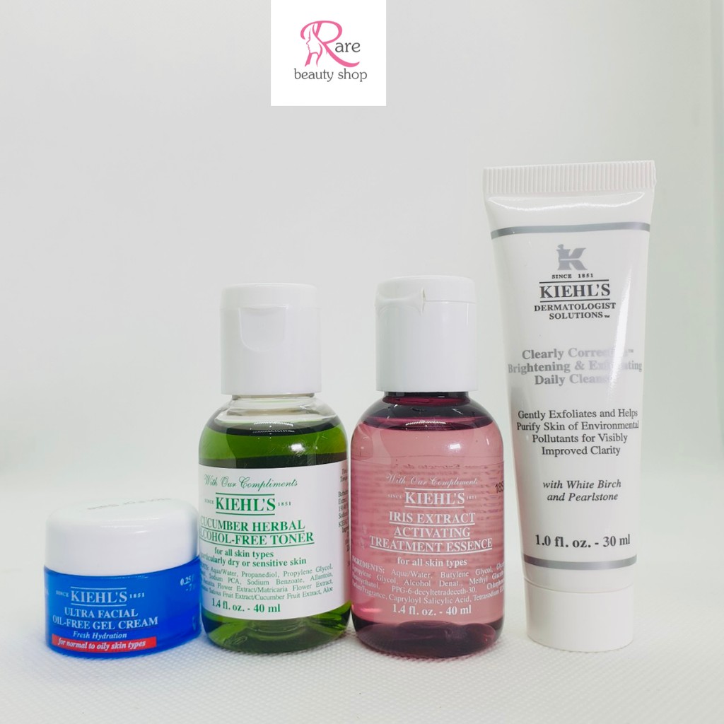 (Duty free) Set Kiehl's mini size duty chuẩn (số 15)